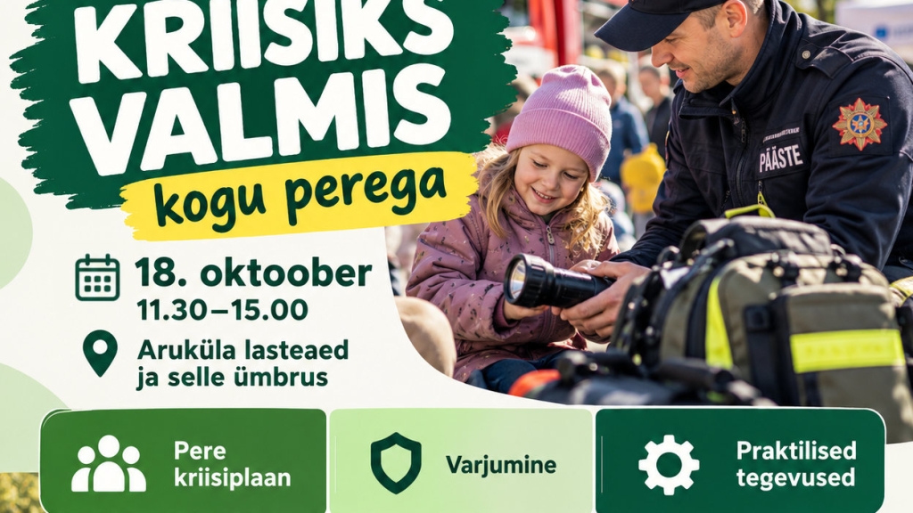 Kriisiks valmis kogu perega